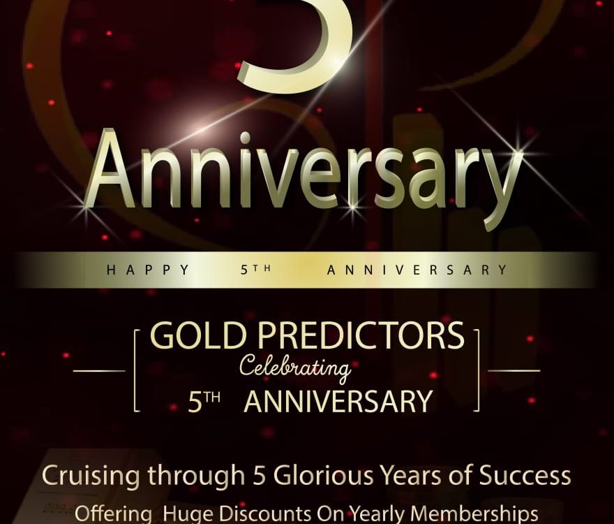 gold predictors celebrates 5th Anniversary